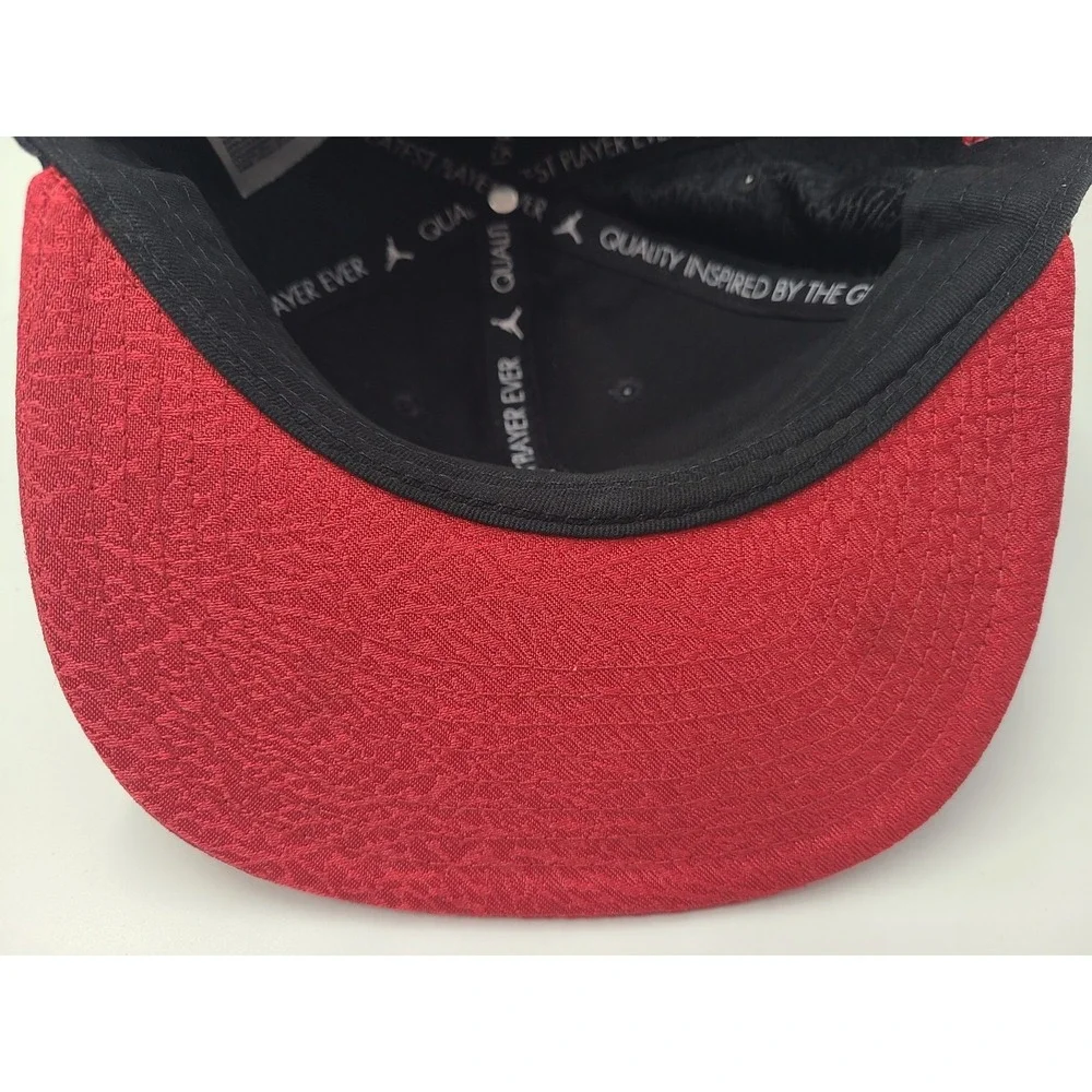 Youth Air Jordan Jumpman Cement‎ Elephant Print Snapback Hat Cap Boy Black Red